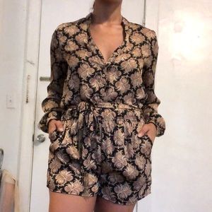Long Sleeve Romper size small